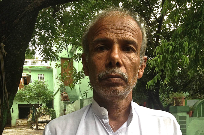 Rajinder Singh, father of one accused, says his 23-year-old son is innocent [Betwa Sharma/Al Jazeera]