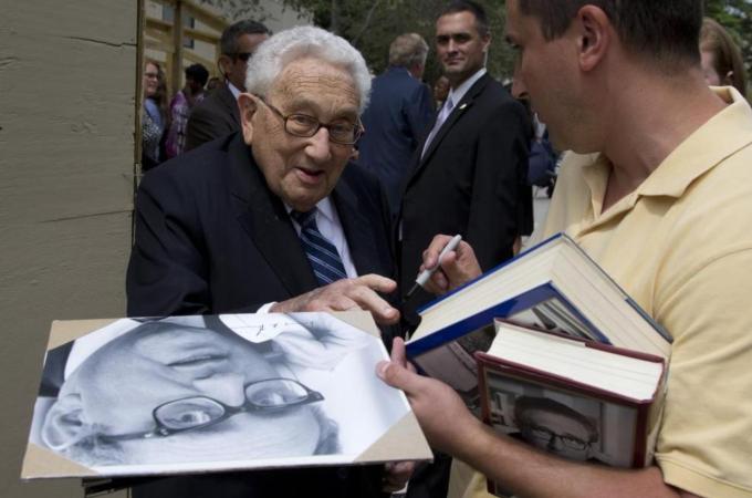 Kissinger is not wicked, but a realist par excellence, writes Oskanian [AP]