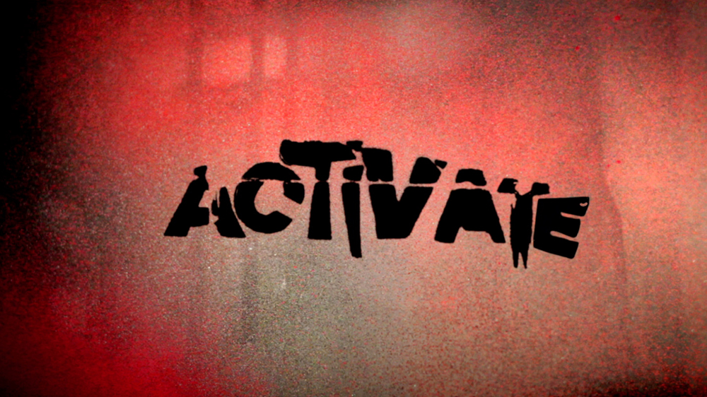 Activate title logo outside image