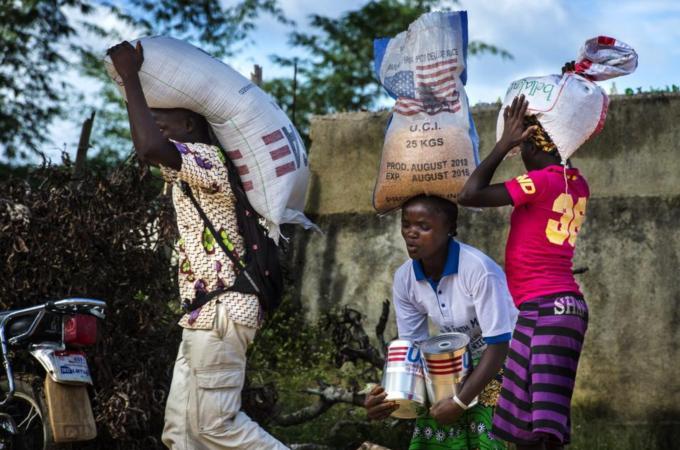 The Ebola crisis has disrupted local trade and farming, writes Elver [Getty Images]