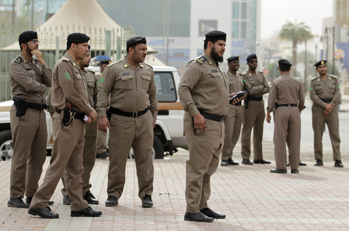 Under Saudi Arabia's 'pyramid of power', the security forces are at the top [AP]