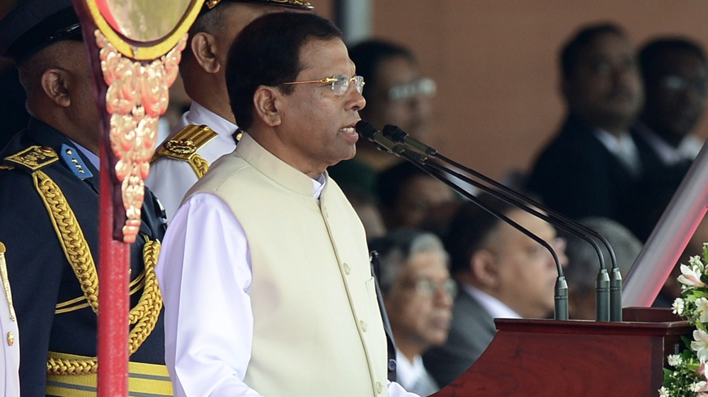 Sri Lanka - President Maithripala Sirisena