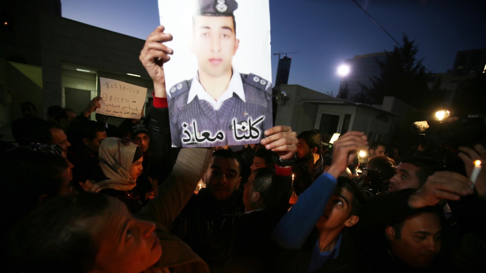 Jordanians protest killing of Japanese hostages in Amman