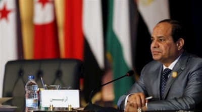 Sisi attends closing session of the Arab Summit [Reuters] 