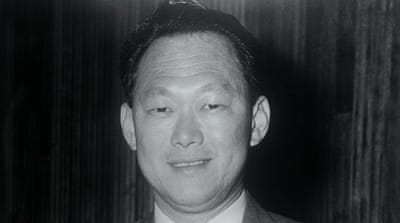 Lee Kuan Yew was born on September 16, 1923, and is often referred to as the Father of Singapore [Getty Images]