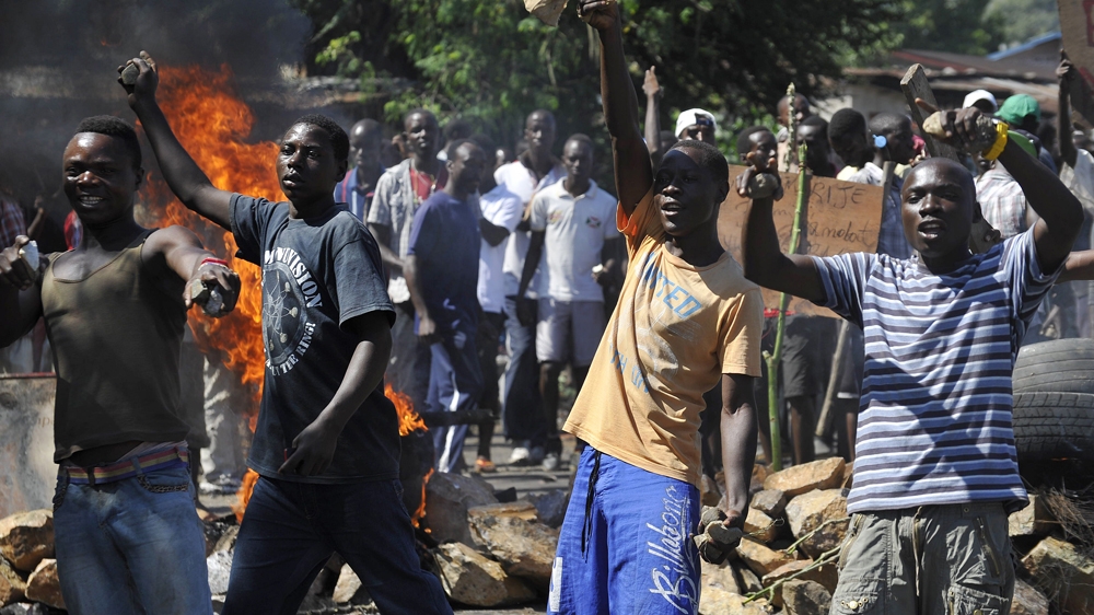 Burundi - poll unrest