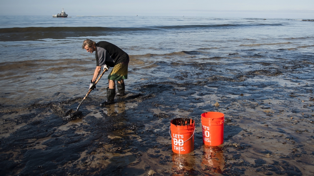 Santa Barbara, California oil spill