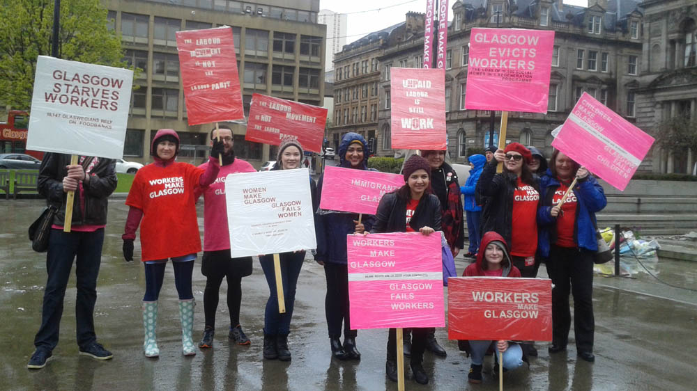 Radical Independence Campaign activists