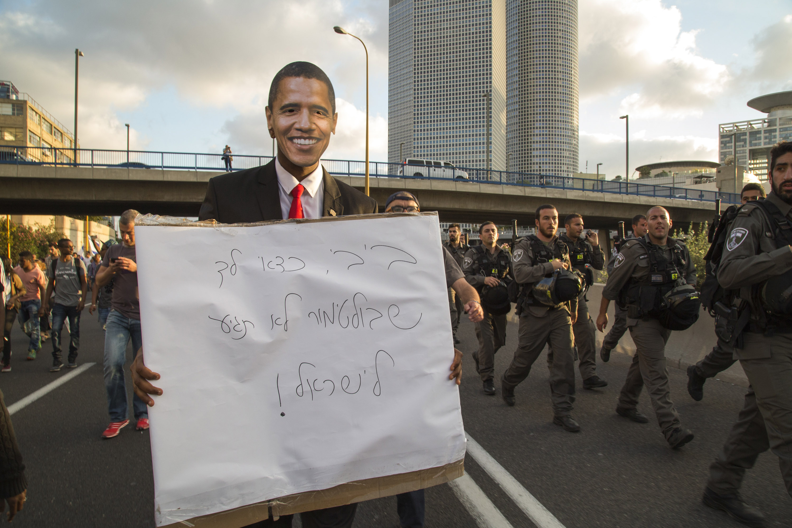 PROTESTS IN ISRAEL / DO NOT USE/ RESTRICTED