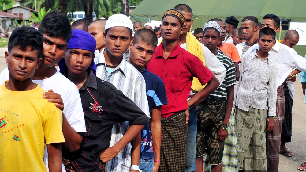 Rohingya Refugees from Myanmar in Aceh