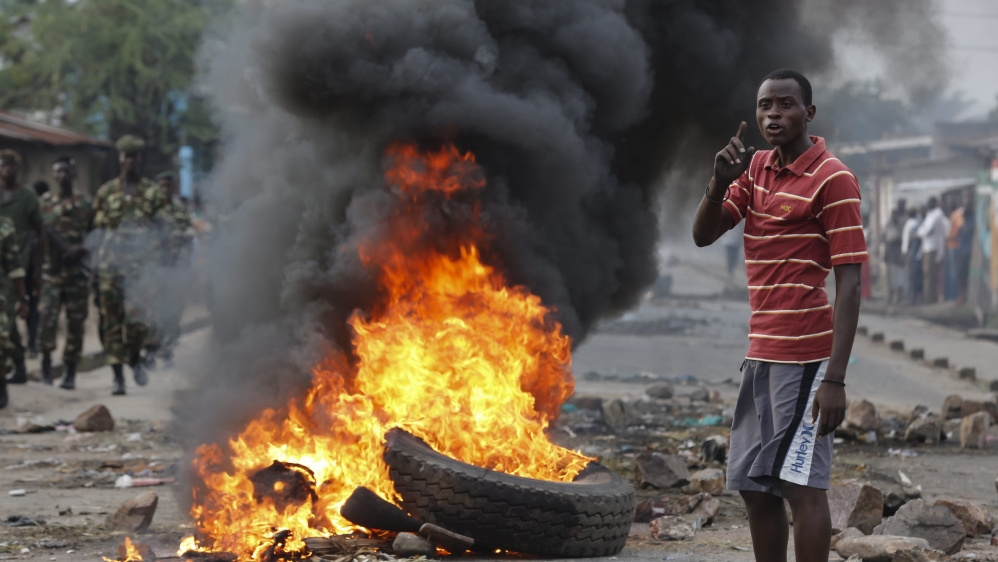 Burundi''s President Pierre Nkurunziza asks citizens donate for the election