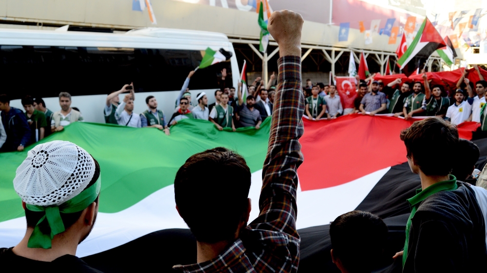 ''Free Jerusalem March'' in Istanbul