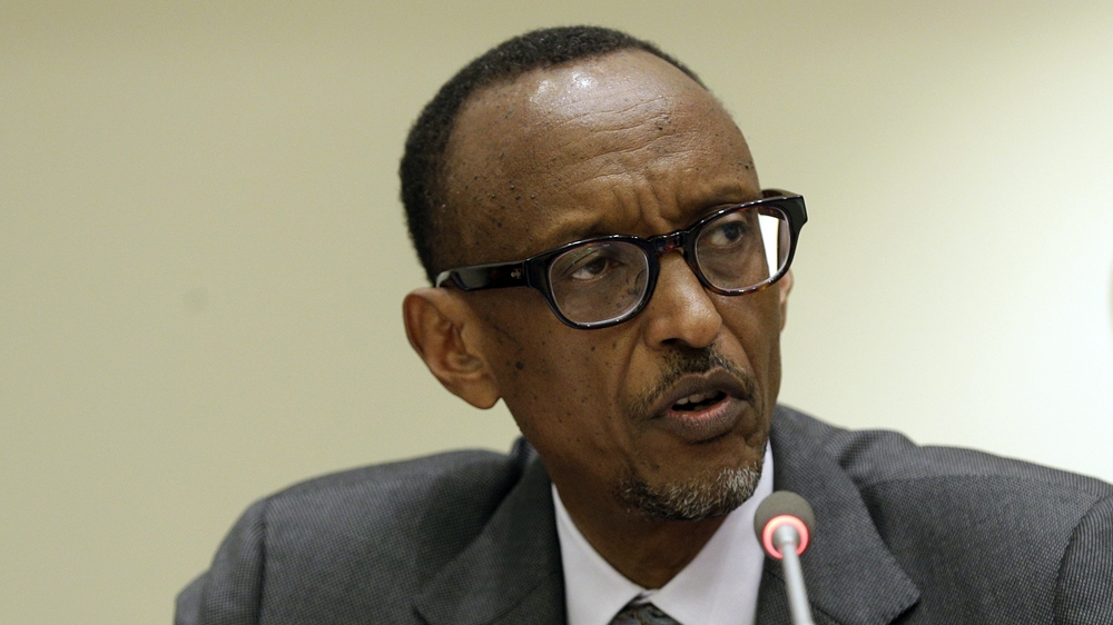 Rwandan President Paul Kagame
