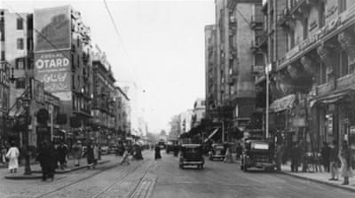 Apartment blocks in Aiwal Avenue, Cairo, 1937 [Getty]