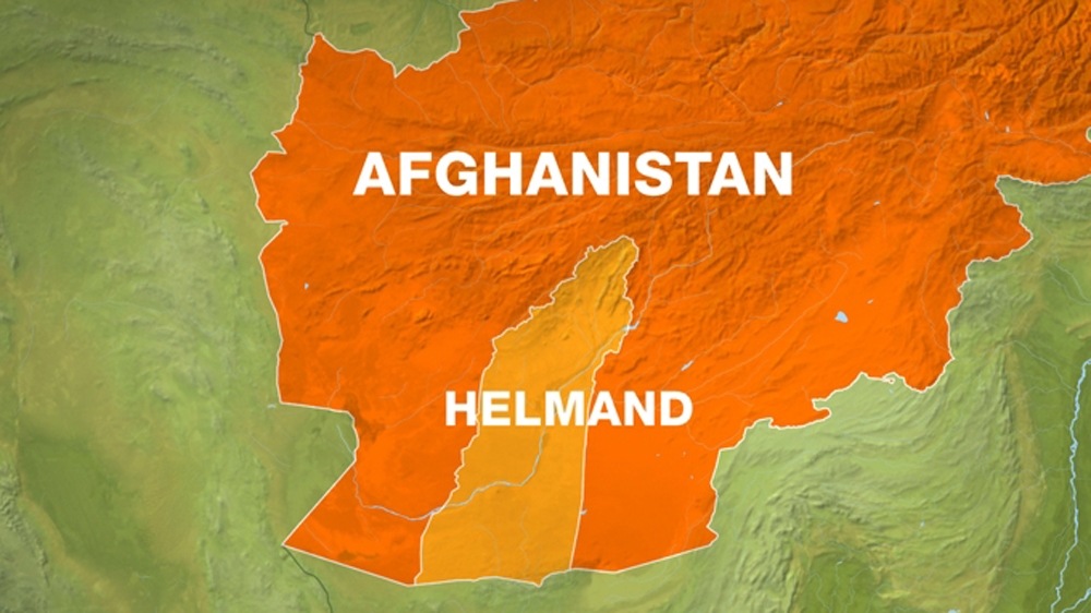 Afghanistan, Helmand map