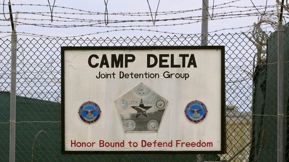File picture shows the exterior of Camp Delta at the U.S. Naval Base at Guantanamo Bay