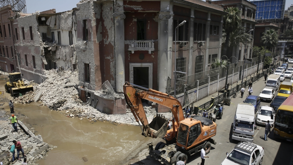 italy consulate blast in cairo