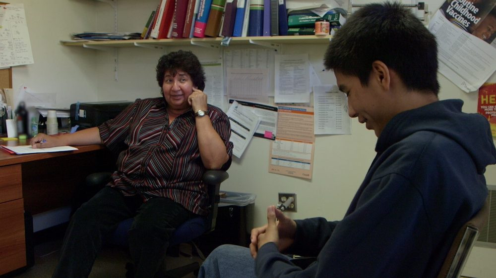 Nurse practitioner Mae Katt runs a mobile drug treatment programme in Canada's Ontario province where the First Nation population is heavily afflicted by opiate addiction [Al Jazeera] 