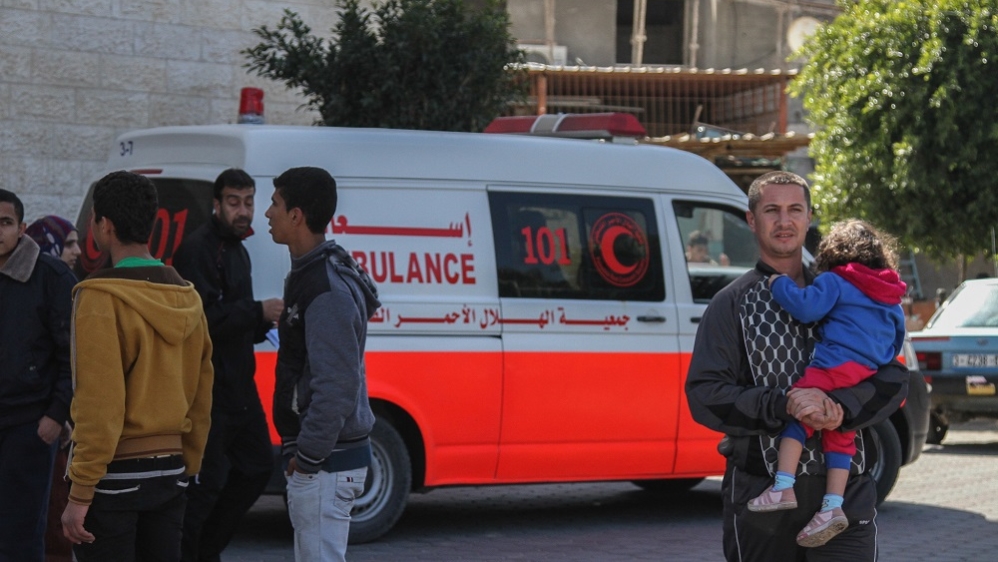 Al-Aqsa hospital was also attacked by Israeli missiles [Medical Aid for Palestinians]