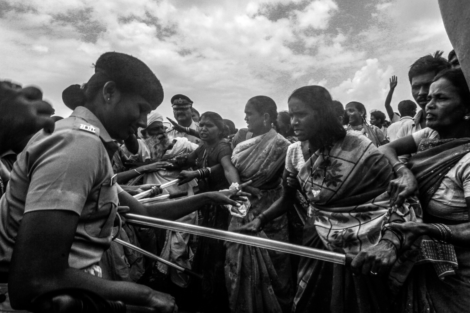 Police Violence in Mumbai Against Social Housing Activists/ DO NOT USE/RESTRICTED