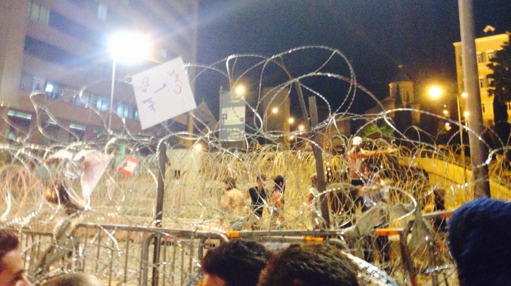 Beirut protest