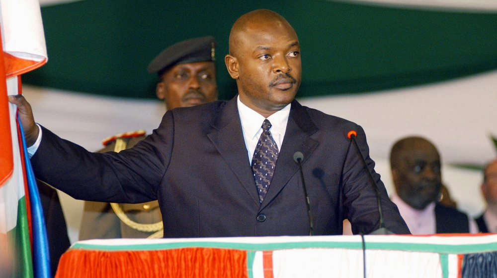 Burundi president Pierre Nkurunziza