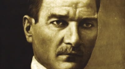 A portrait of modern Turkey's founder Ataturk [Reuters]
