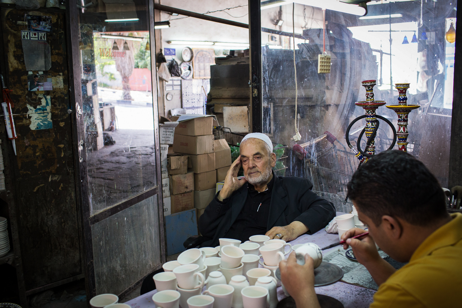 Hebron Ceramics/ NO DOT USE/ RESTRICTED