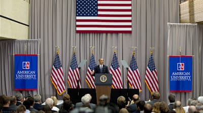 President Barack Obama said the nuclear deal with Iran builds on the tradition of strong diplomacy that won the Cold War without firing a single shot [Carolyn Kaster/AP ]