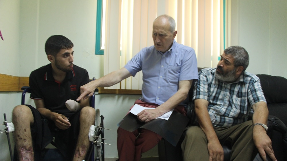 In Gaza's largest hospital, there are only 583 beds, and there is a shortage of almost everything [Walaa Ghussein/Al Jazeera]