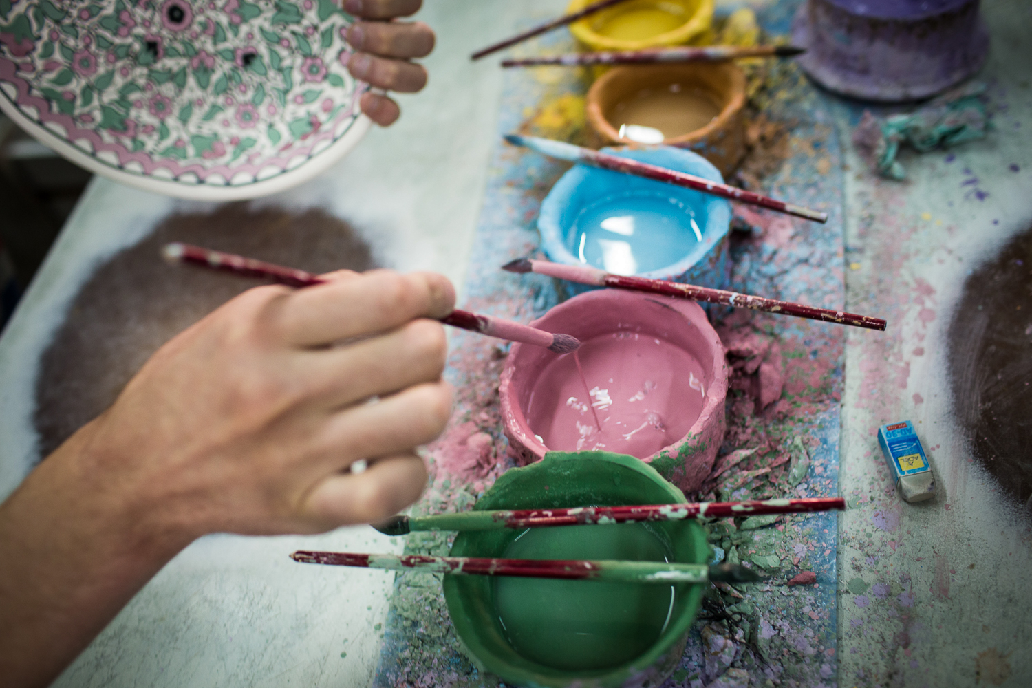 Hebron Ceramics/ NO DOT USE/ RESTRICTED