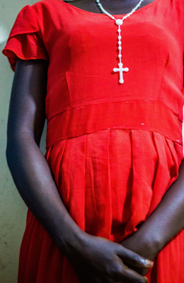 Mercy was raped by a cousin when she was six years old. She now suffers from fistula. [Logor Olumuyiwa Adeyemi/Al Jazeera] [Al Jazeera]