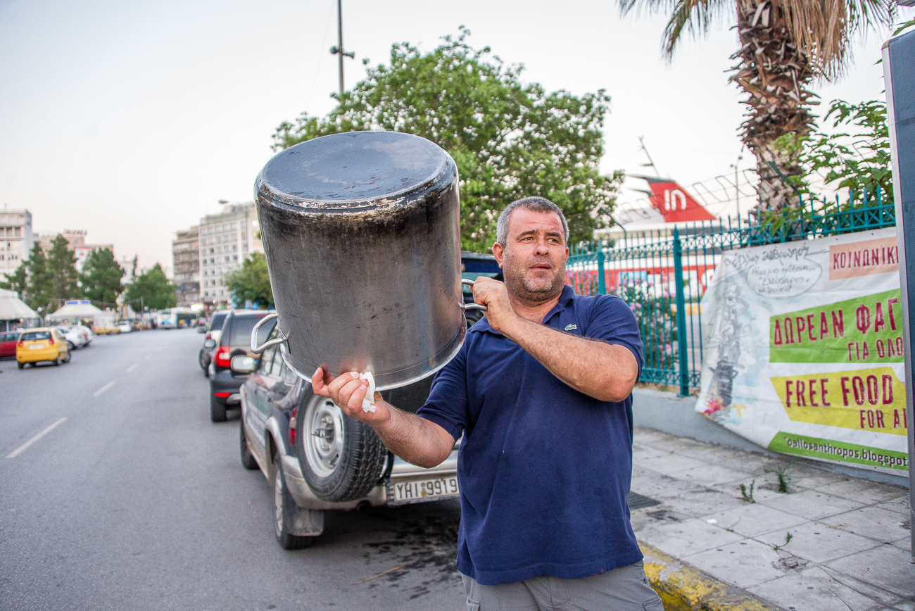 Dimitris, Athens Social kitchen / DO NOT USE/ RESTRICTED