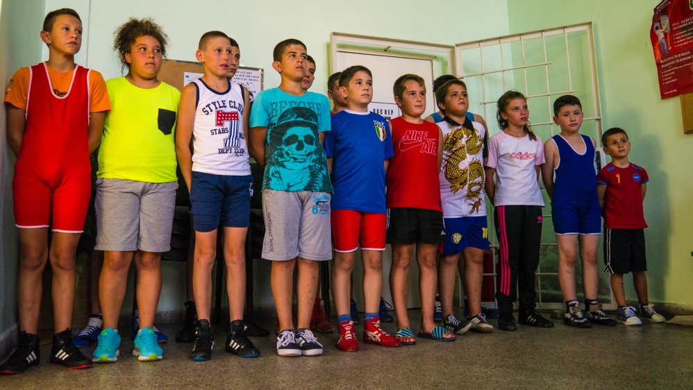 Coach Atalay Syuleyman says discipline is one of his priorities when he coaches [Mariya Petkova/Al Jazeera]