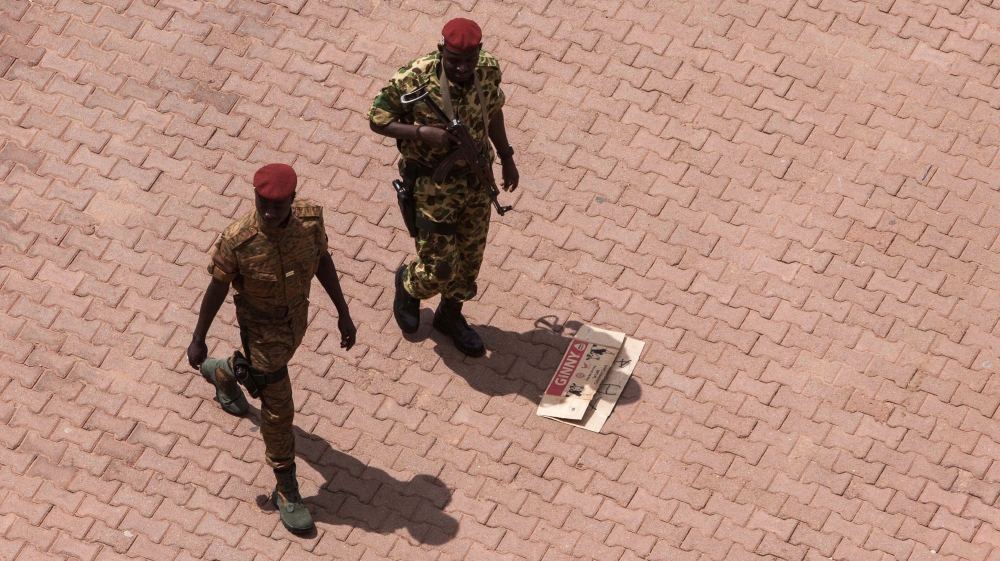 Burkina Faso troops