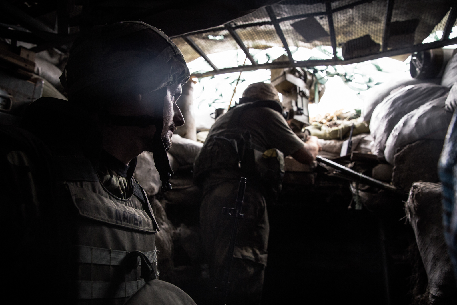 Ukraine frontline / DO NOT USE/ RESTRICTED