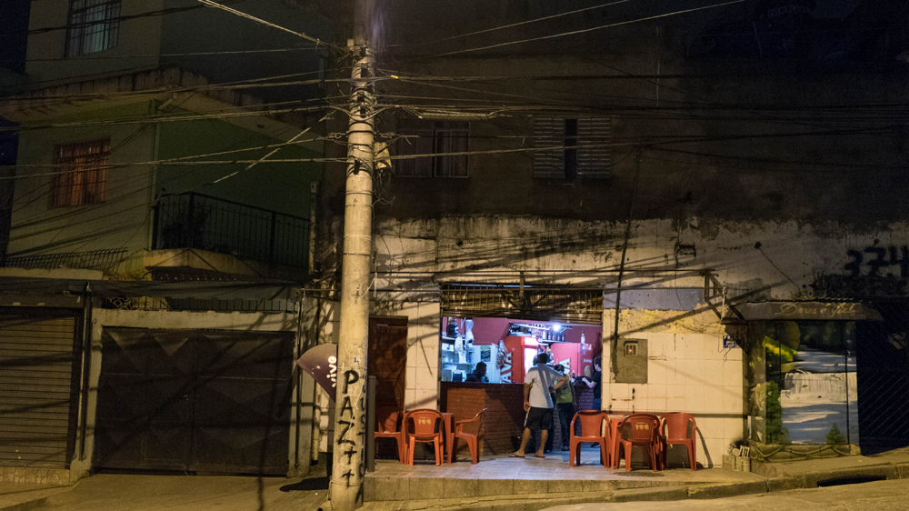 Eight men were killed at Juvenal Bar in Osasco - among the 18 who died on August 14 [Tommaso Protti/Al Jazeera]