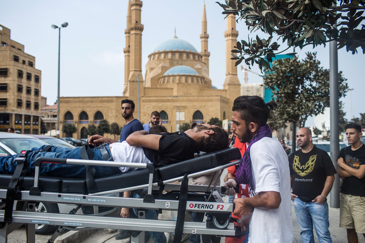 Beirut protests/ DO NOT USE/RESTRICTED