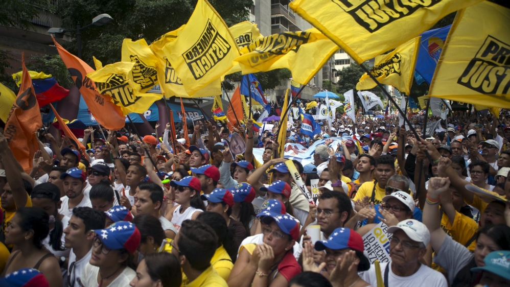 Venezuela opposition rally