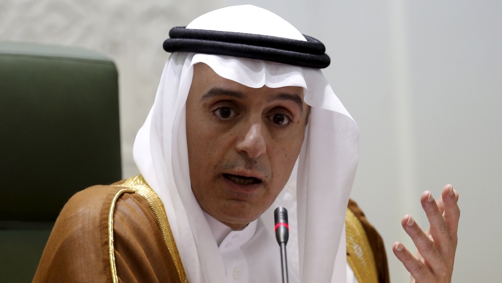 Saudi Foreign Minister Adel al-Jubeir