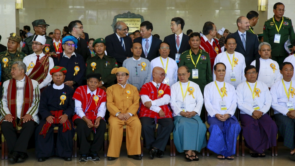 The National Ceasefire Agreement is seen as a first step towards ending six decades of fighting in Myanmar [Reuters]