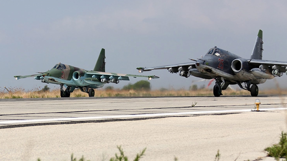 Russian airsrike in Syria