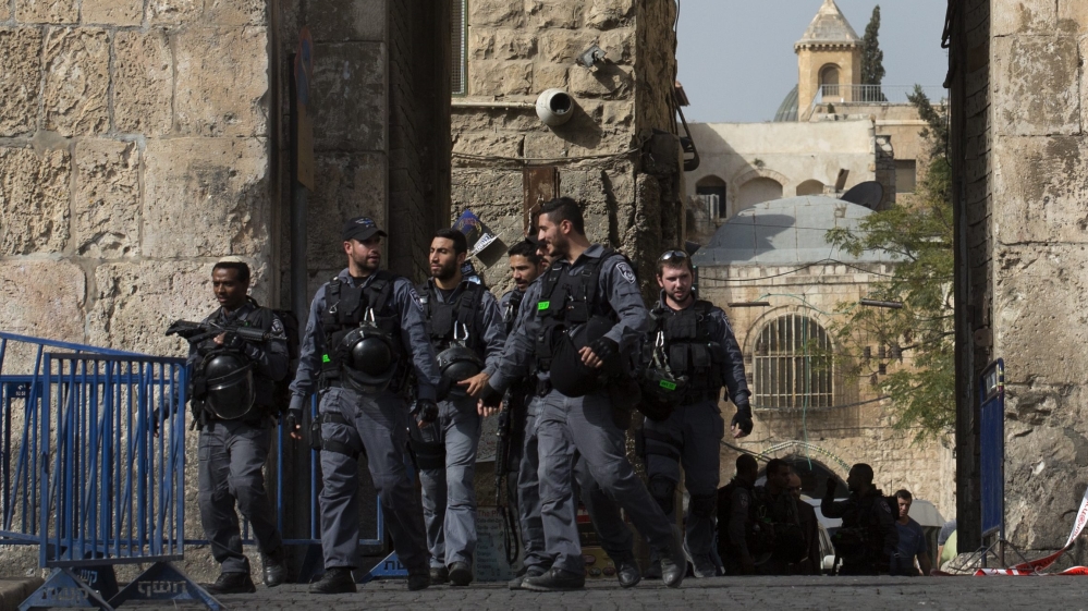 Human rights groups have accused Israeli security forces of using excessive force in dealing with Palestinian protesters [EPA]