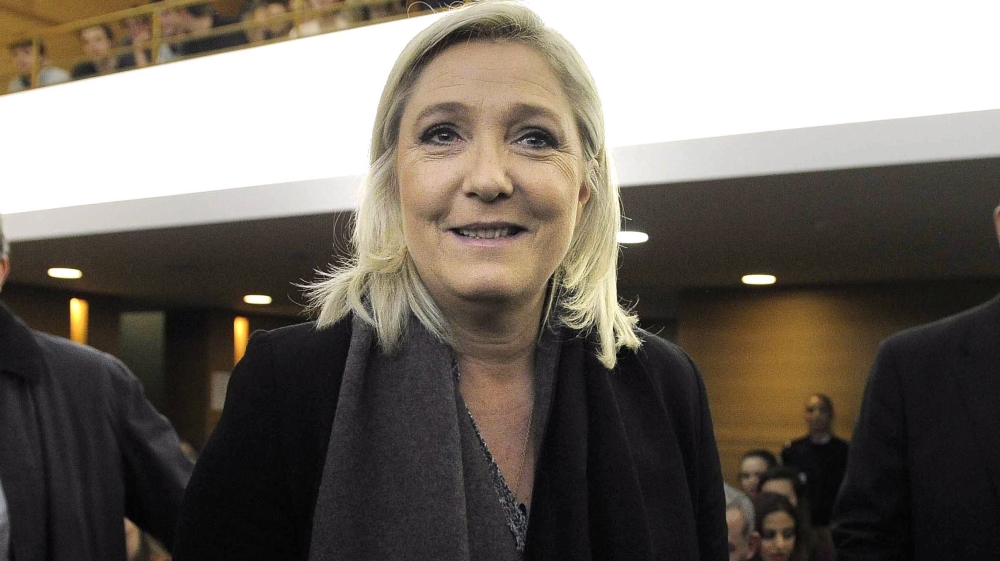 Marine Le Pen in court