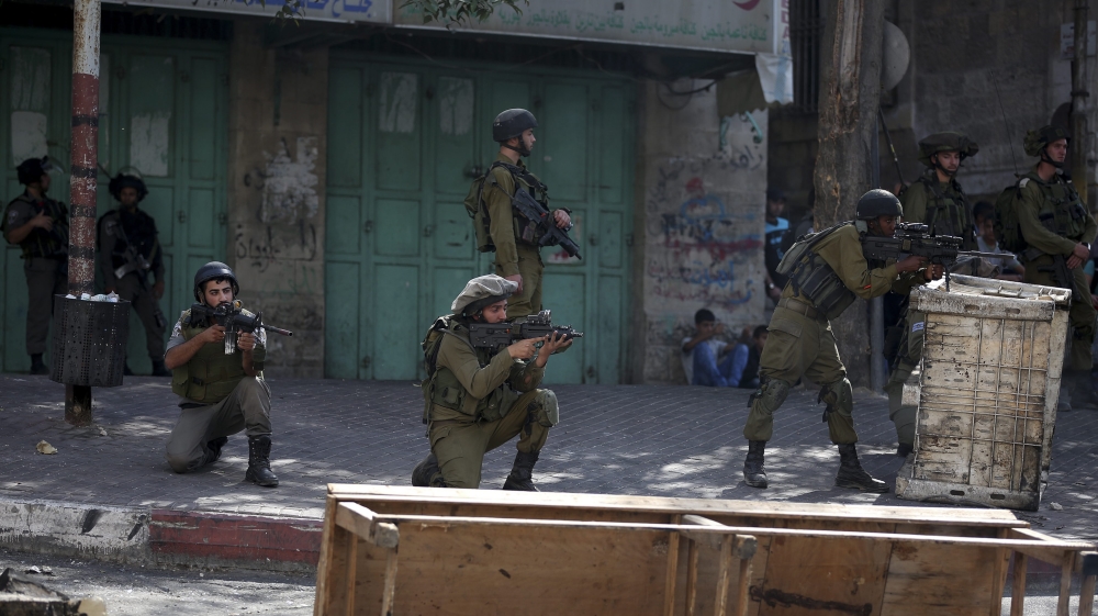 Clashes in Hebron, West Bank