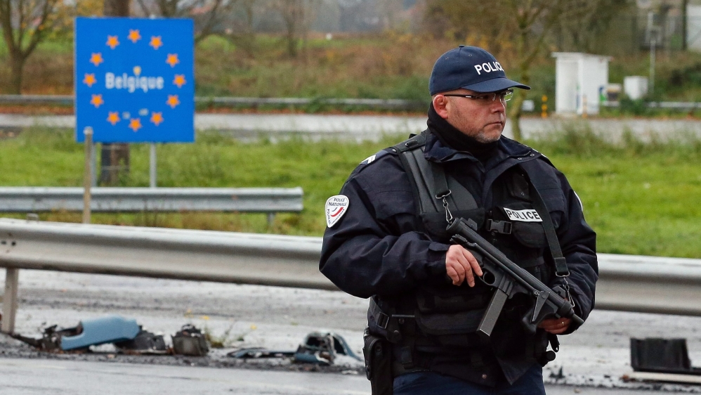 Border controls between France and Belgium