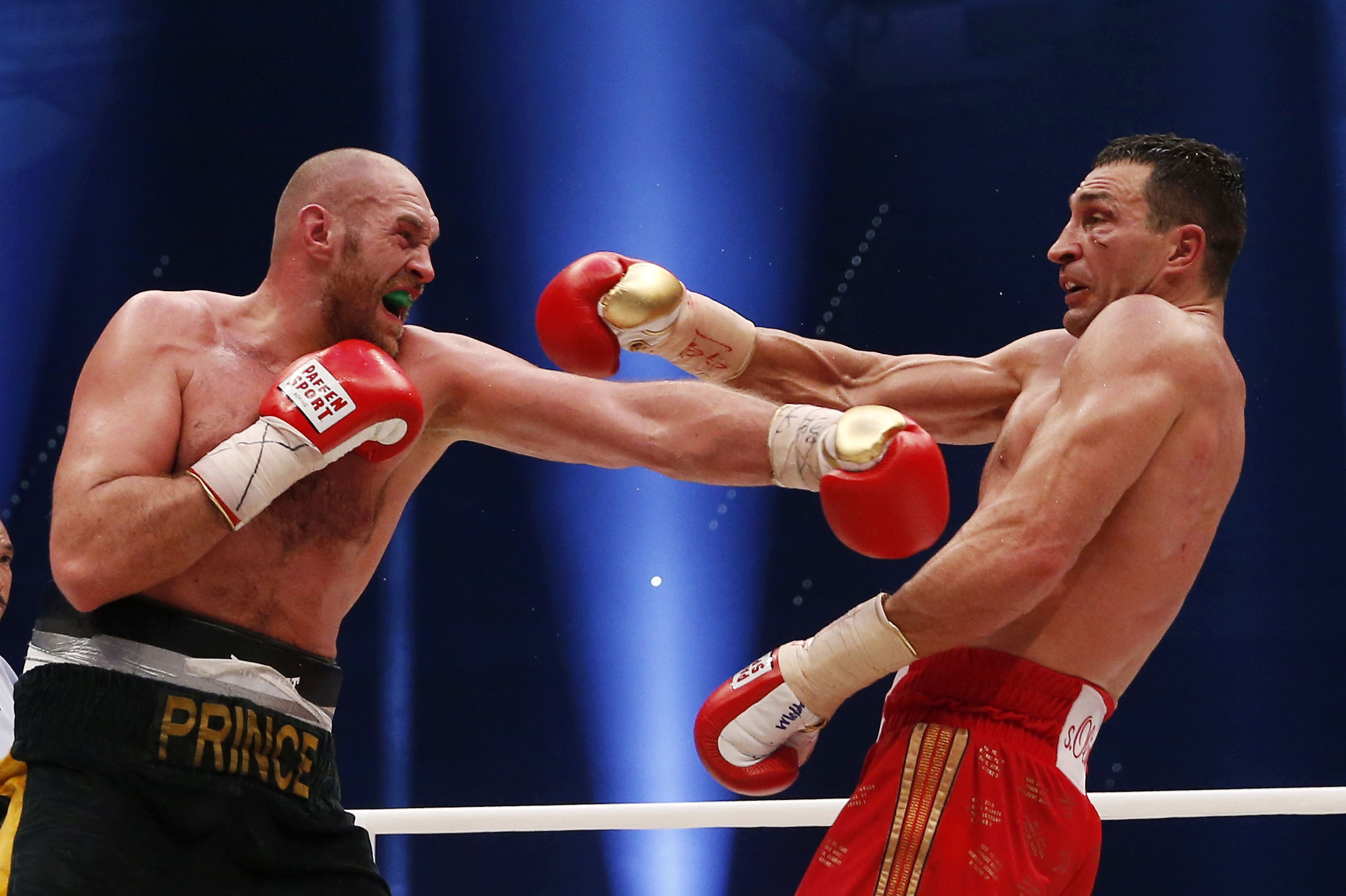 Boxing match Fury vs Klitchko
