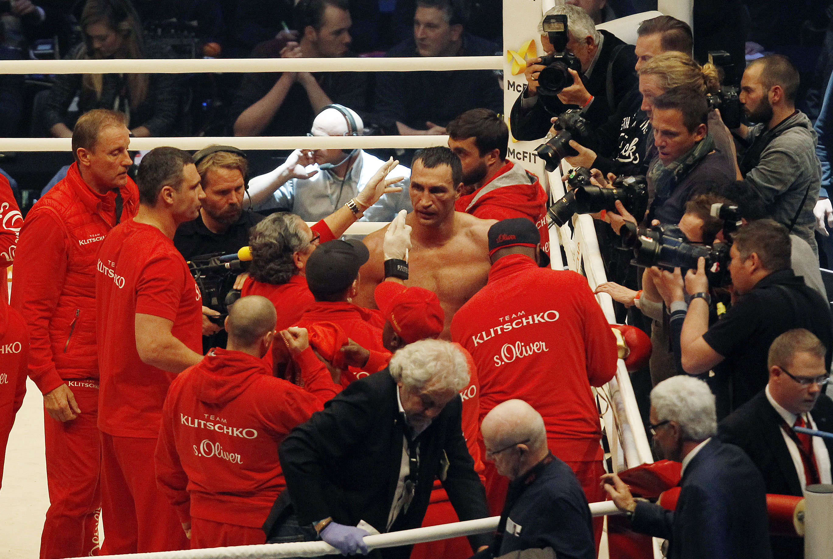 Boxing match Fury vs Klitchko