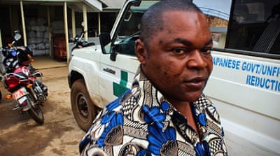 Transport manager William Pessima thinks there are insufficient vehicles for the number of people served [Cooper Inveen/Al Jazeera]