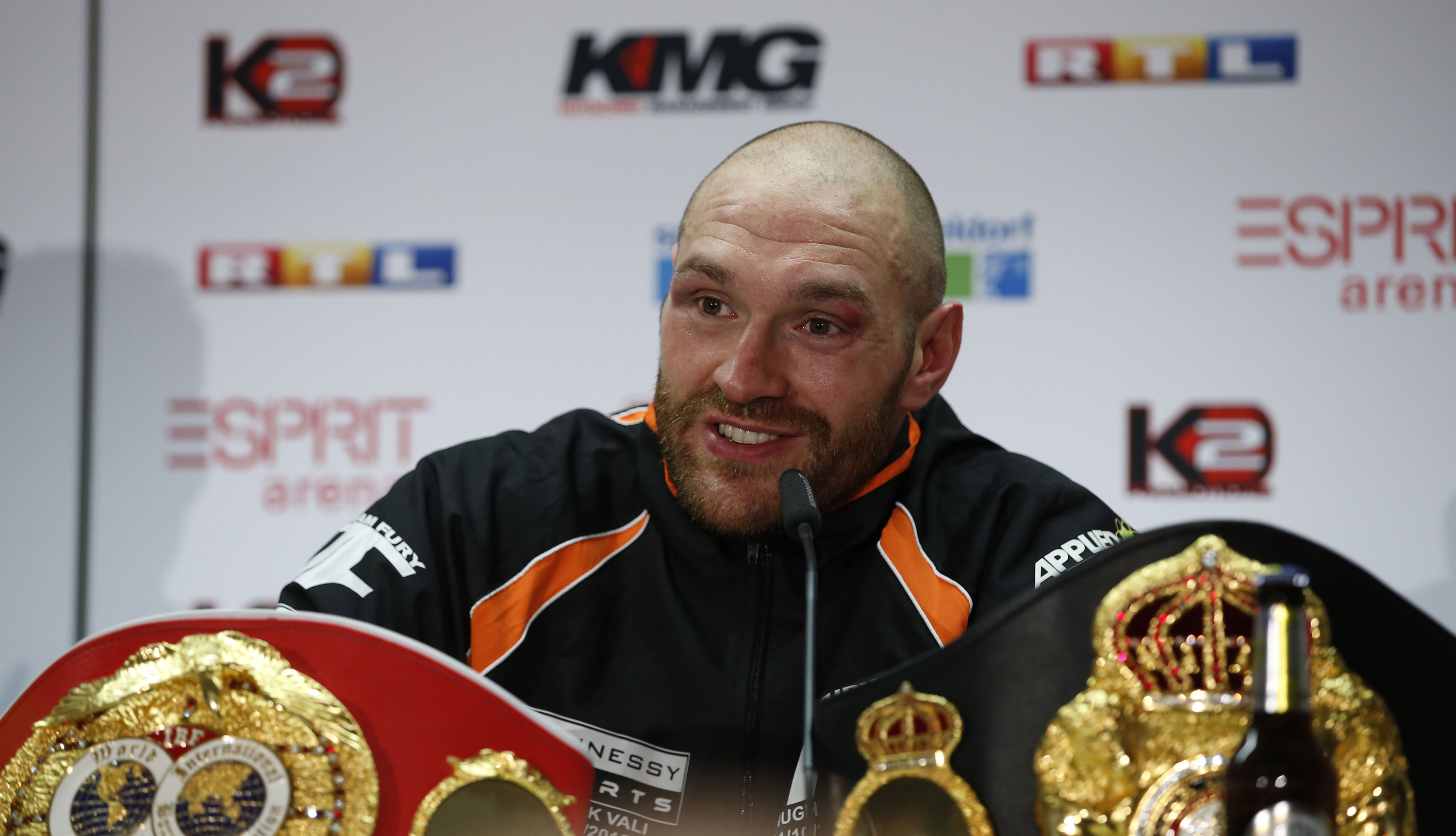 Boxing match Fury vs Klitchko